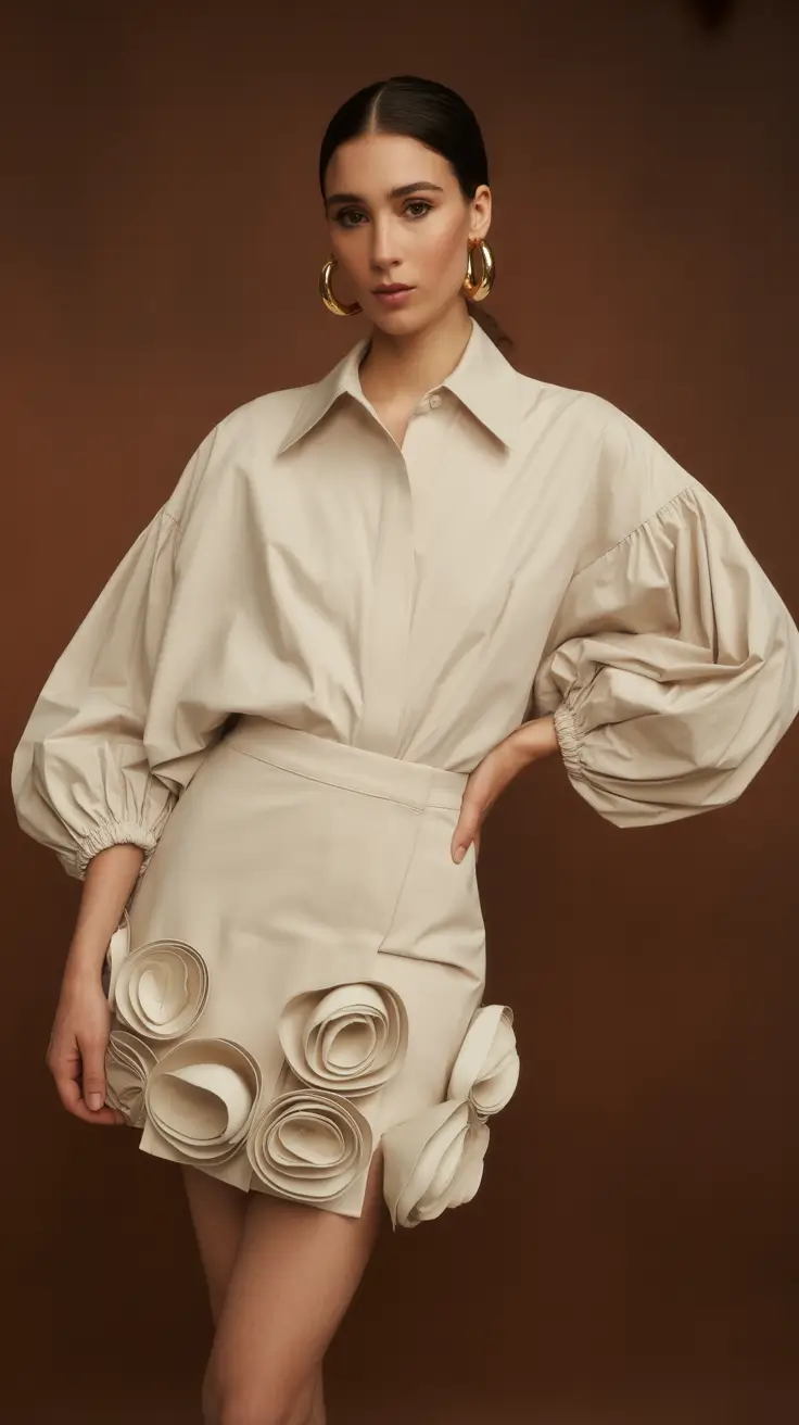 going out outfits 2026 Neutral Rose Energy