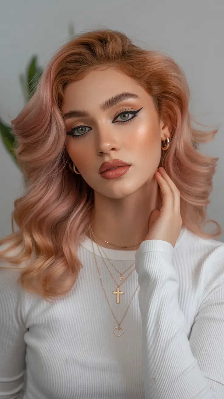 Hair Color Ideas to Look Younger 2026 Rosewood Glow