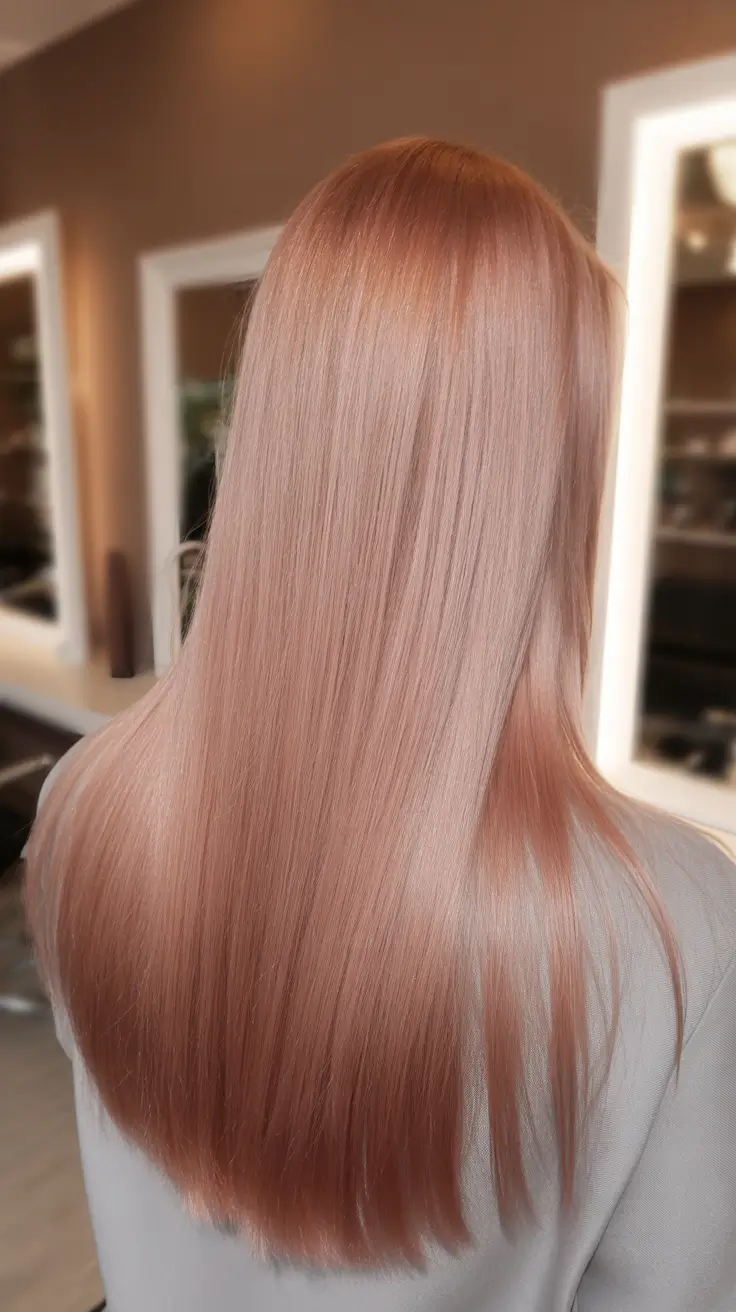 Honey blonde hair color 2026 Subtle Pinkish Honey Blonde