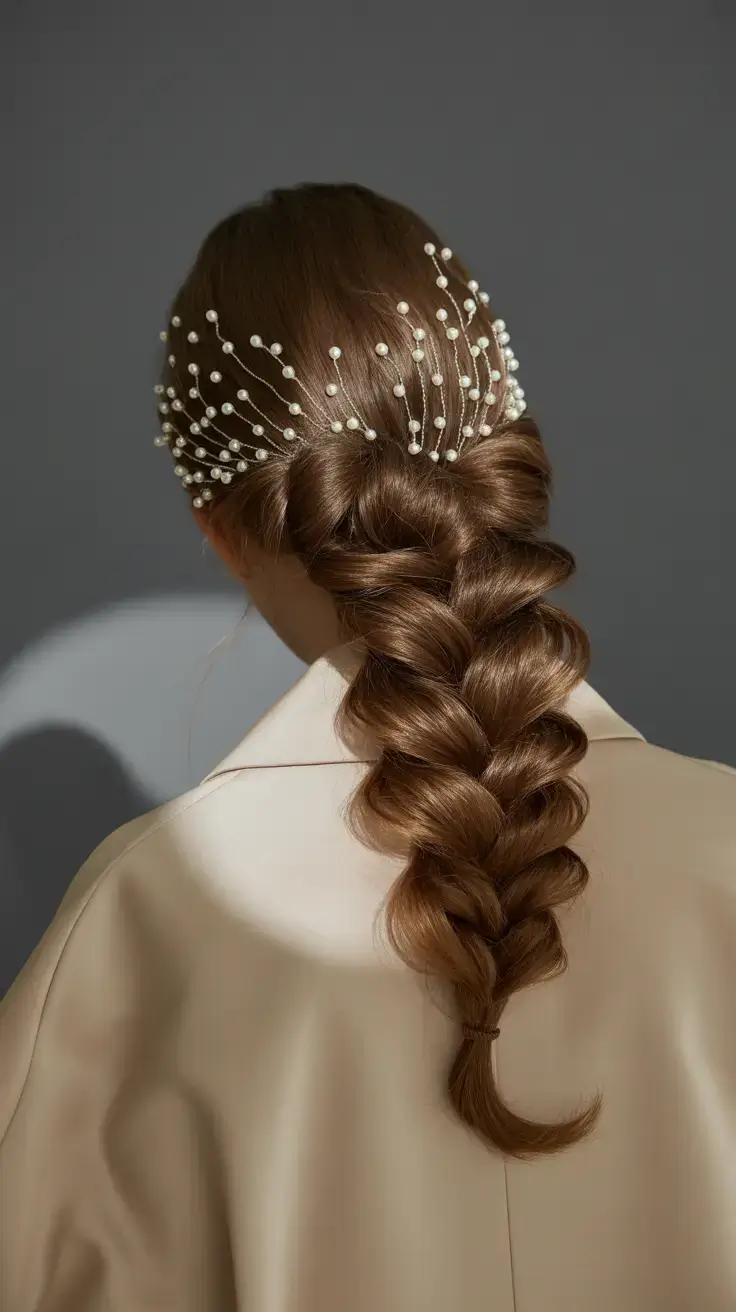 boho goddess braids hairstyle 2026 pearl
