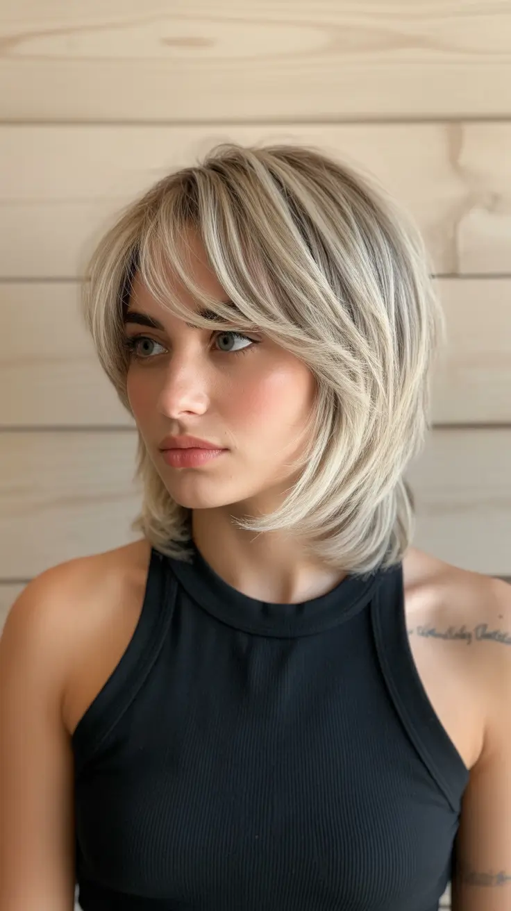 haircuts for medium hair 2026 Layered Wolf Touch