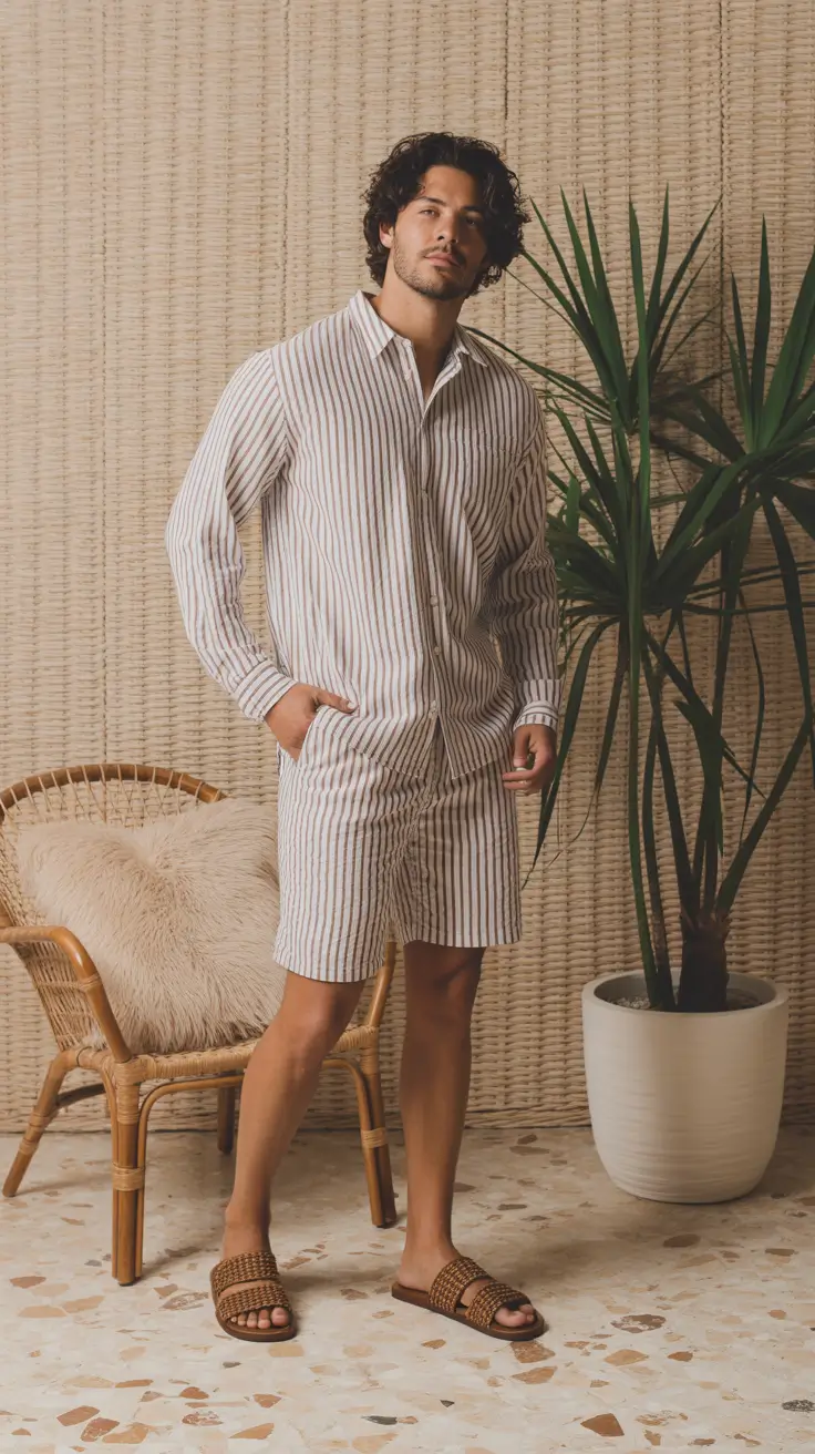 Outfits for Men 2026 Striped Ease for Endless Summer