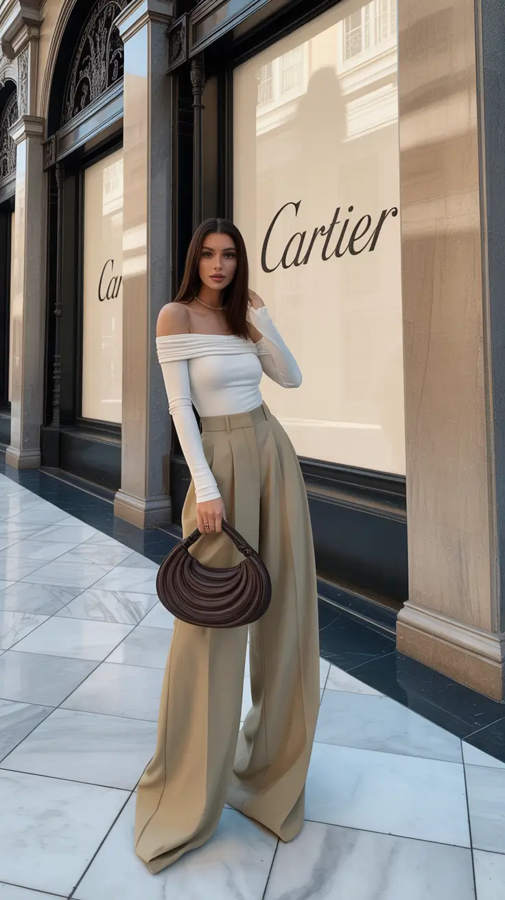 classy outfits 2026 beige chic casual women