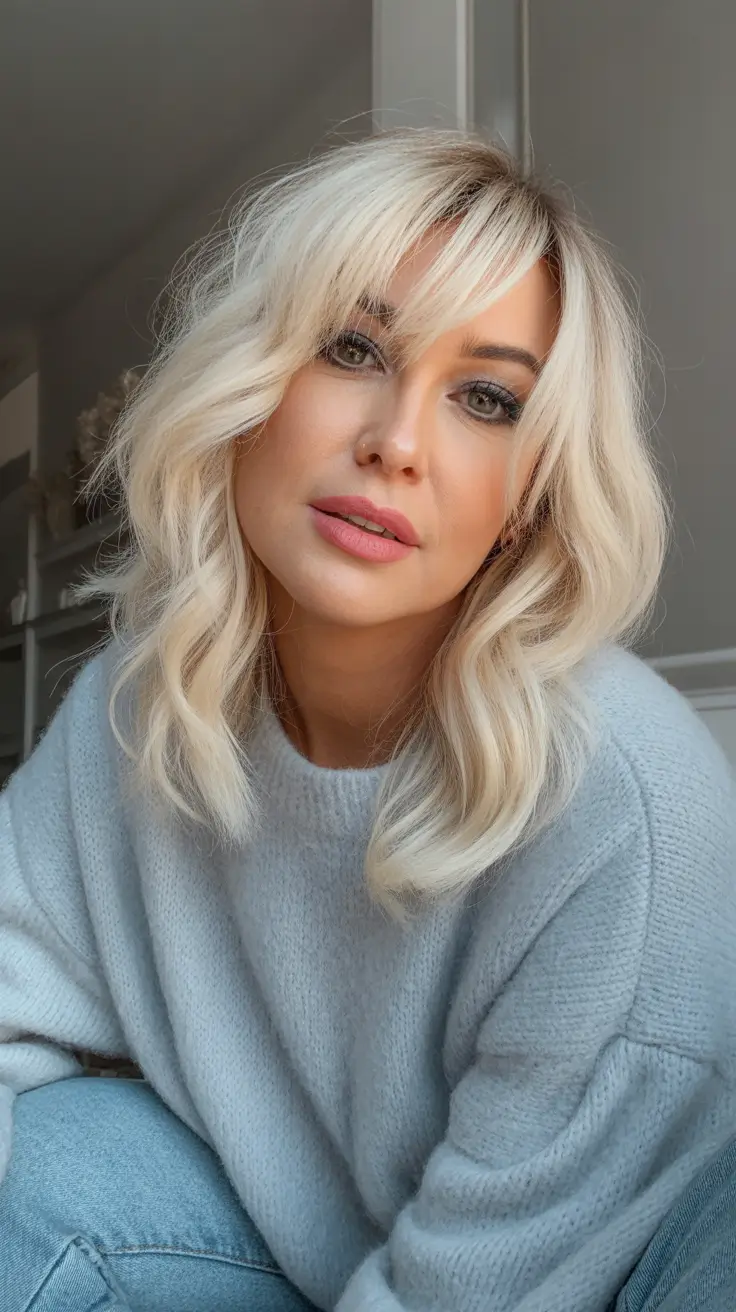 Haircuts for Women Over 40 2026 Soft Blonde Lob