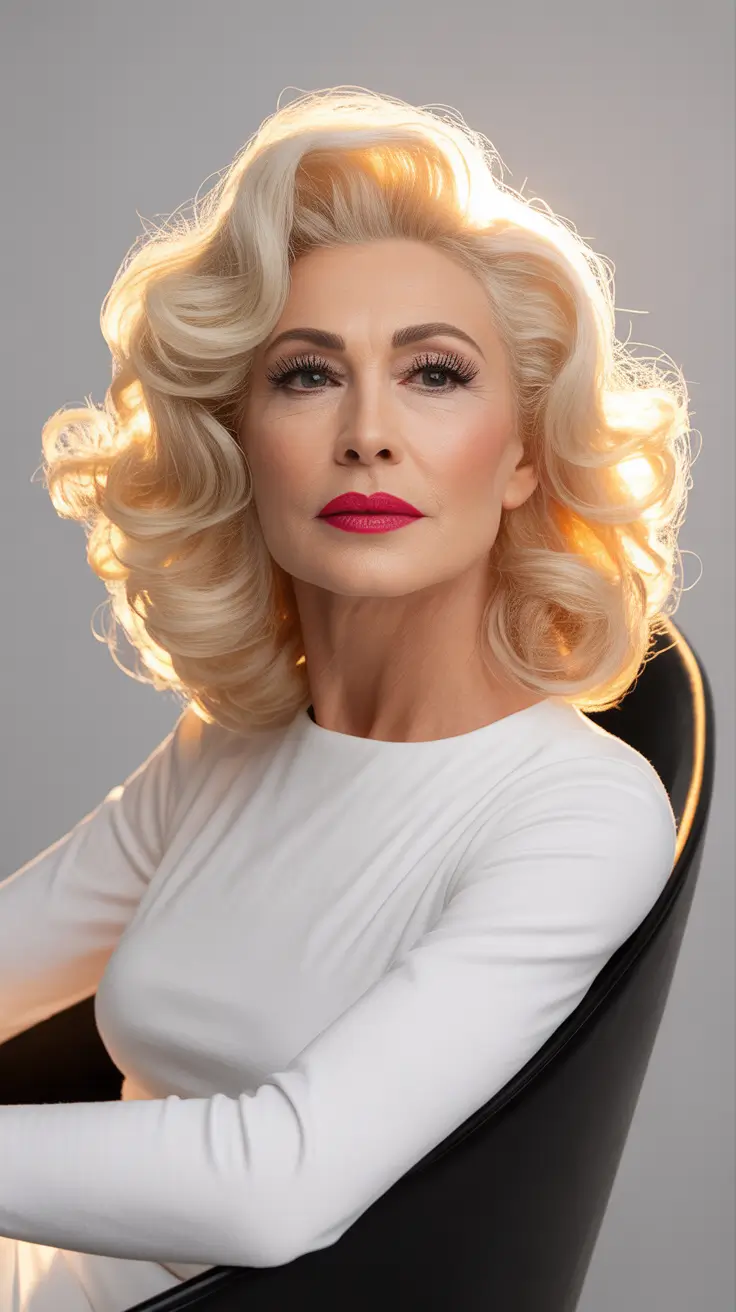 Haircuts for Women Over 50 2026 Glamorous Retro Volume