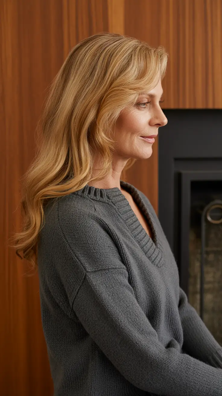 Haircuts for Women Over 50 2026 Long Wavy Hairstyle