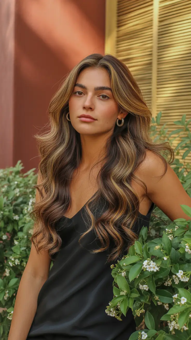 haircuts for long hair 2026 Caramel Wave Revival