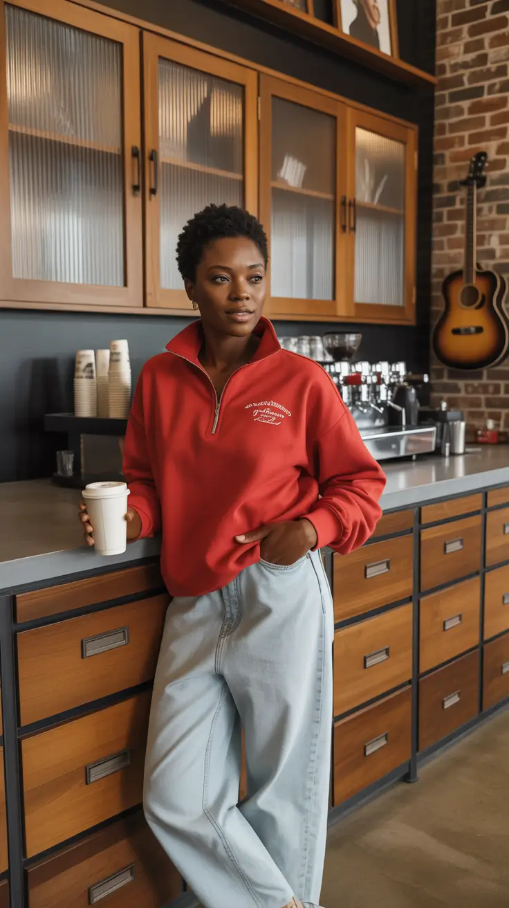 outfits for black women 2026 Sporty Minimalism With a Warm Touch