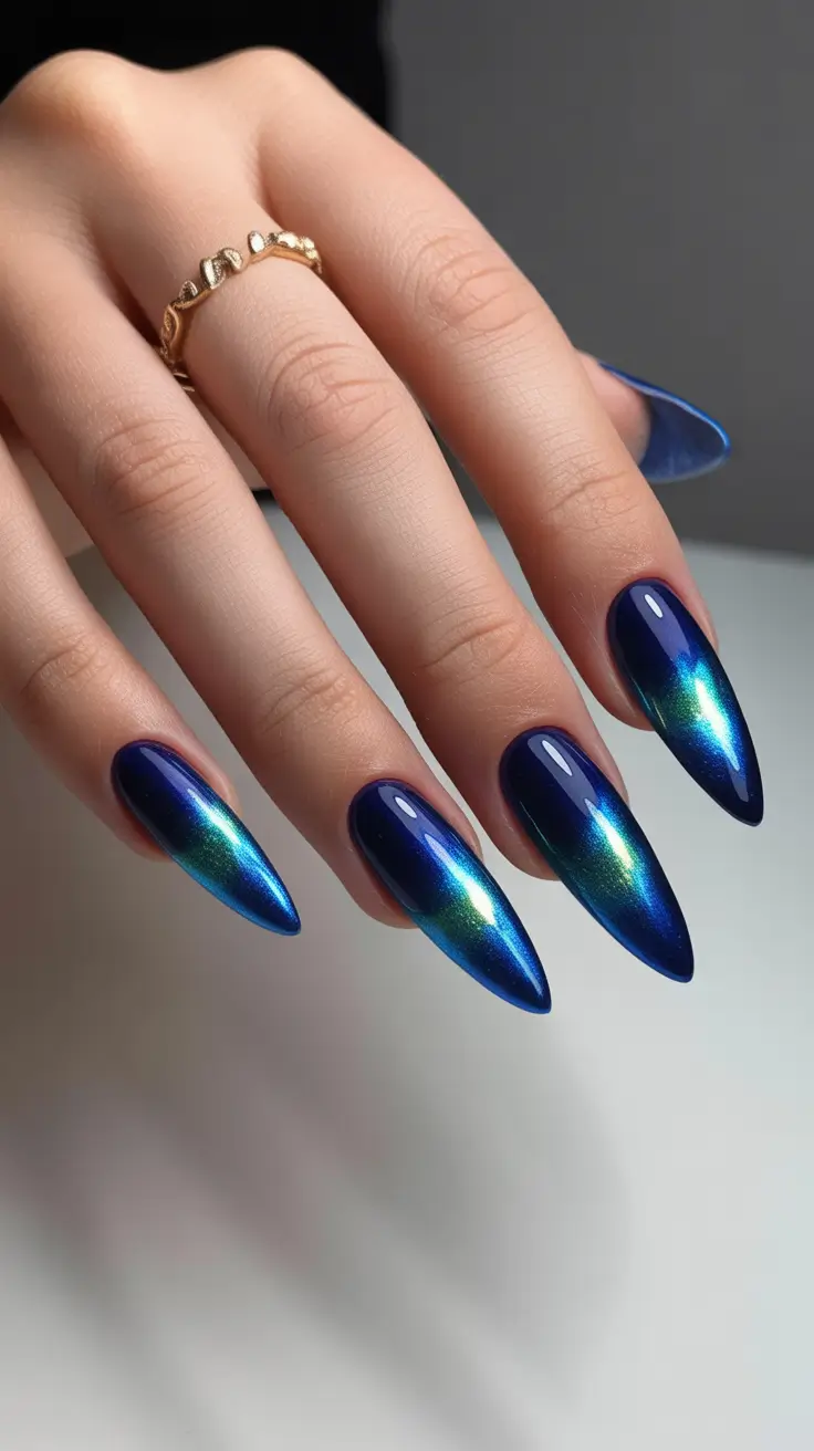 stiletto nails 20<h2>Oceanic Ombre Stiletto Nails with Precision Points</h2><p>So, we’re talking about a definite stiletto nails moment here. The tips? They shimmer with a deep, gorgeous ocean blue, absolutely packed with glitter, that gracefully fades into a natural nude base. Think of it as a sparkly French tip, but honestly, it’s sharper, way more alluring, and undeniably dramatic. It’s the kind of manicure that just whispers, “I’m holding my coffee like I’m in a movie scene.”</p><p><img data-lazyloaded=