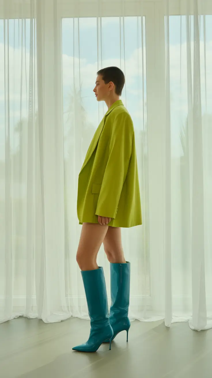 new york outfits 2026 Citrus Energy Meets Cool Minimalism