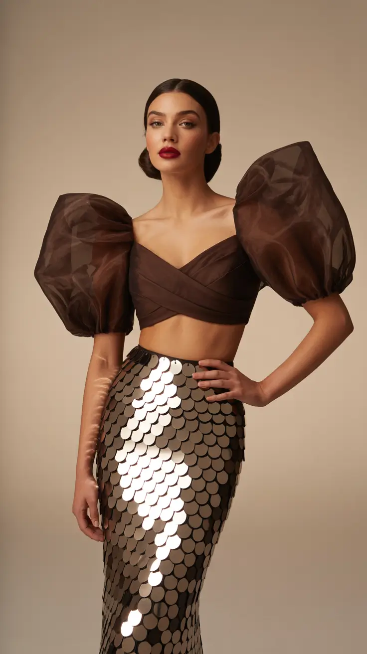 new york outfits 2026 Bronzed Volume and Modern Glamour