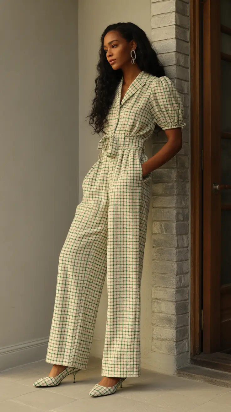 new york outfits 2026 Classic Check For Everyday Sophistication