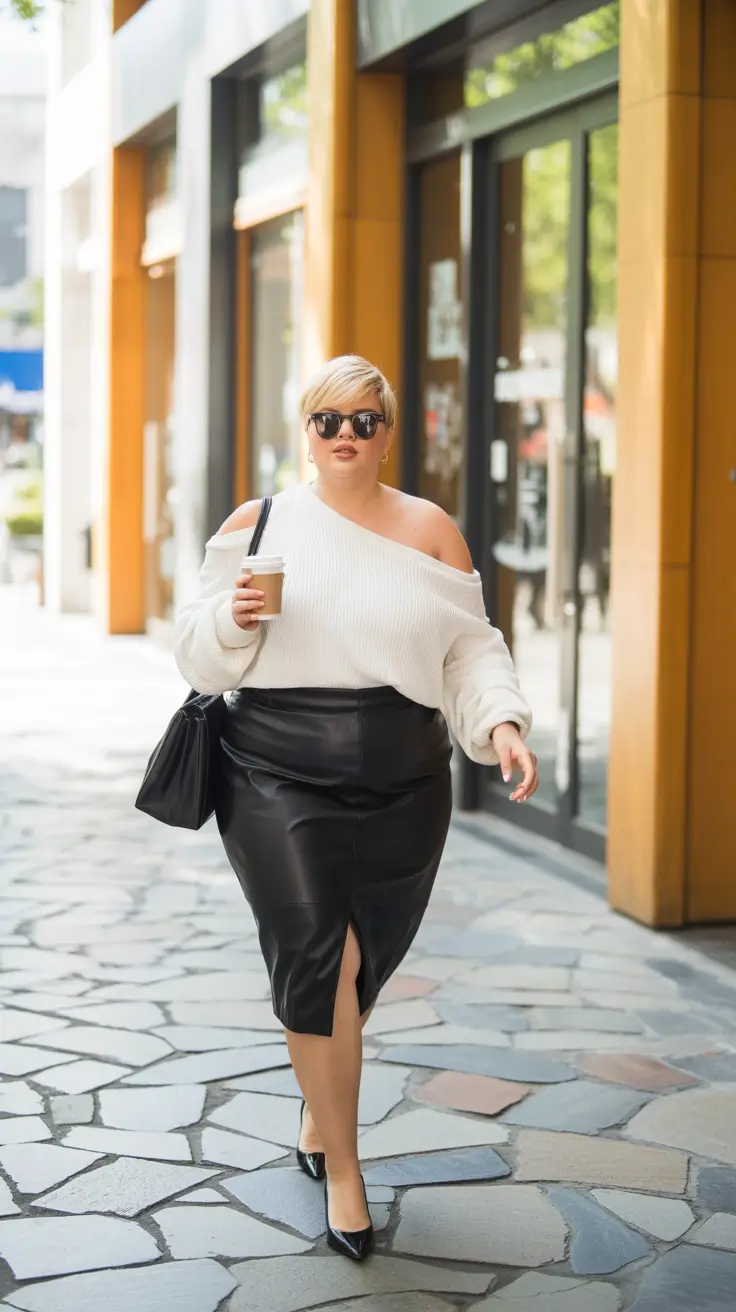 plus size outfits 2026 Urban Luxe Edge