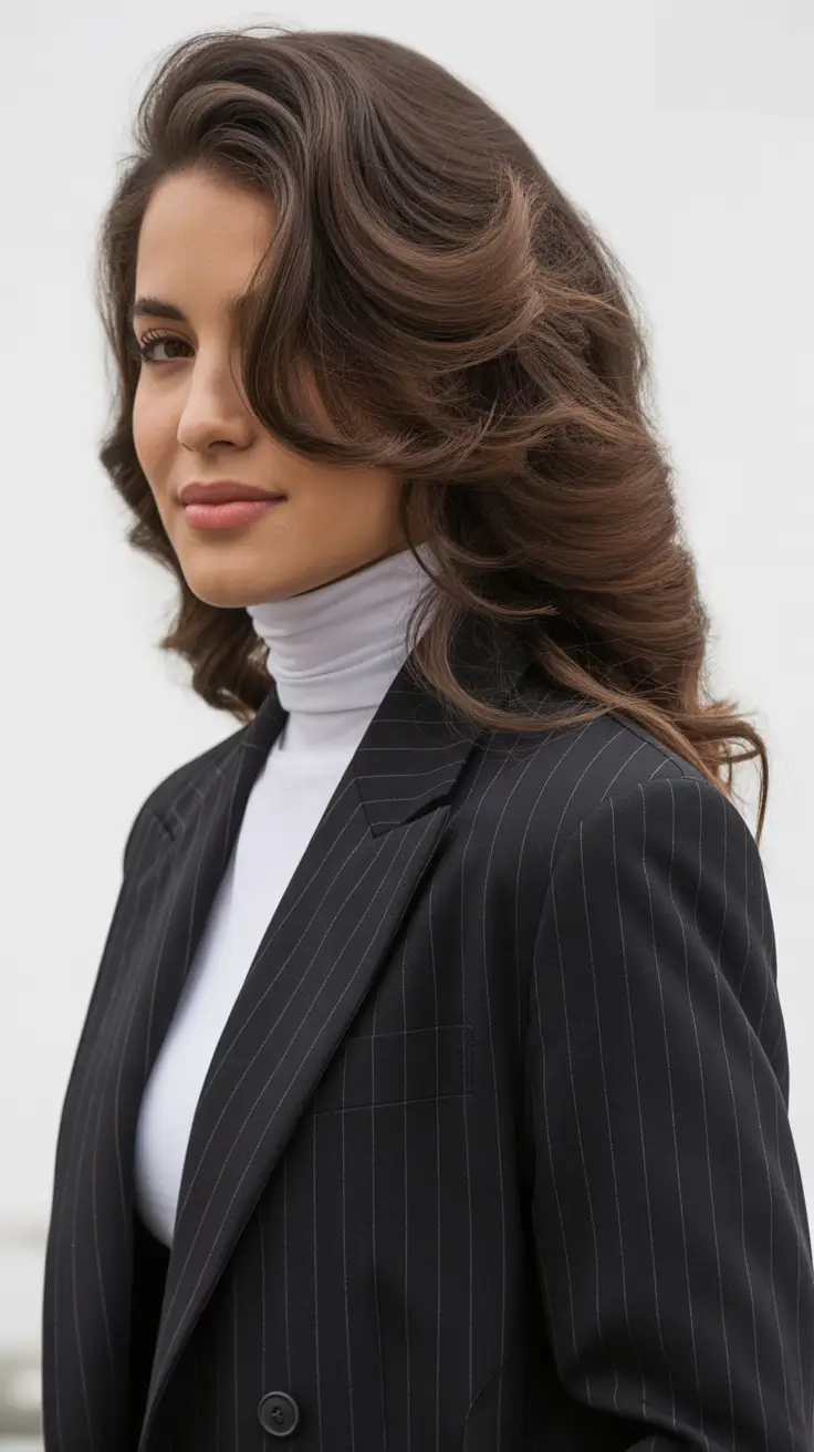 haircut for round face 2026 Classic Volume Revival