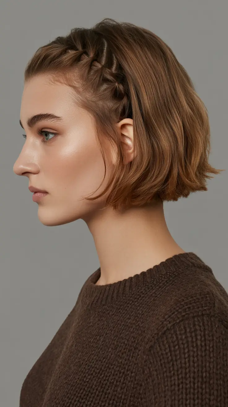 Short hair braided hairstyles ideas 2026
