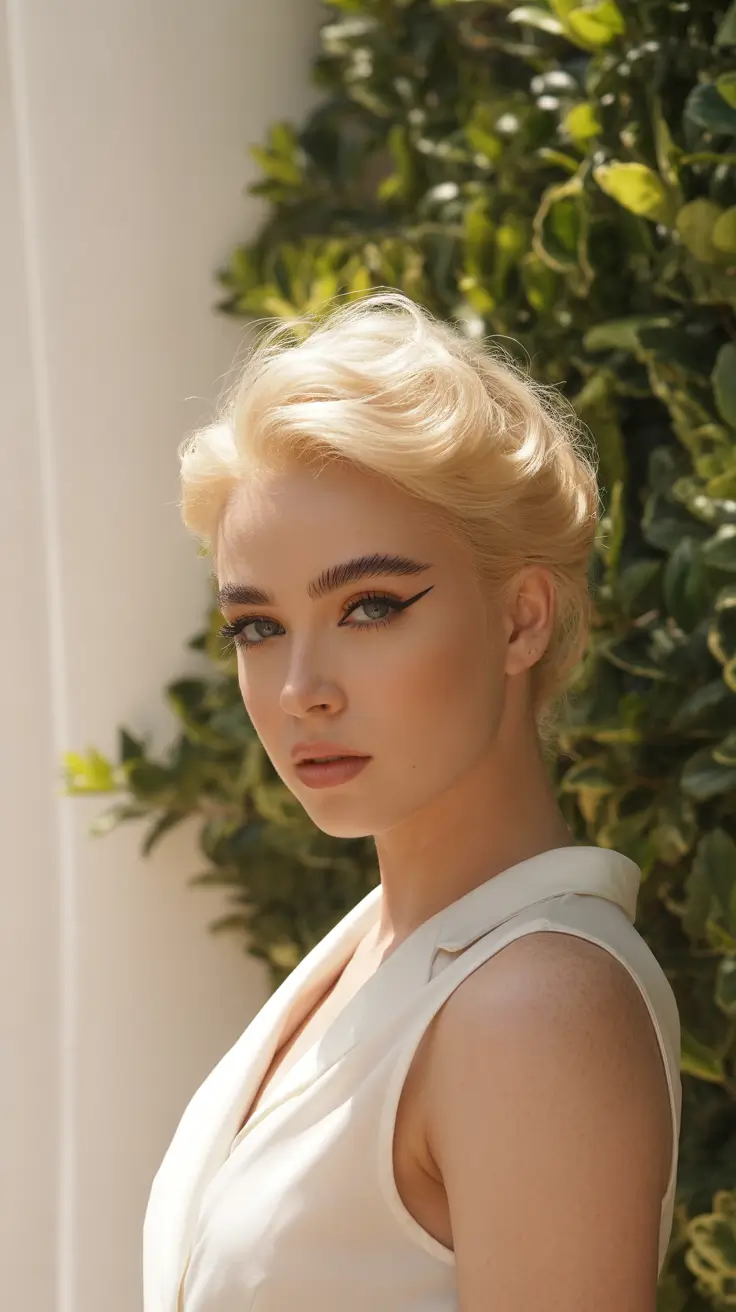 Vintage waves short hair 2026