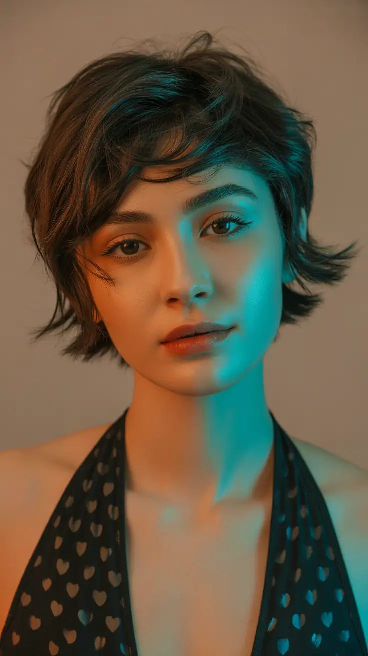 textured bob with bangs 2026