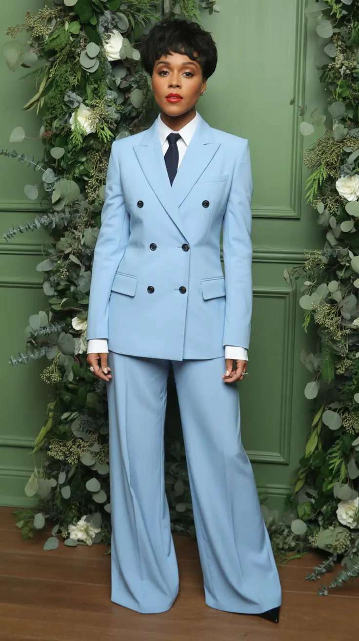 formal outfits for women 2026 Blue Confidence for Modern Class