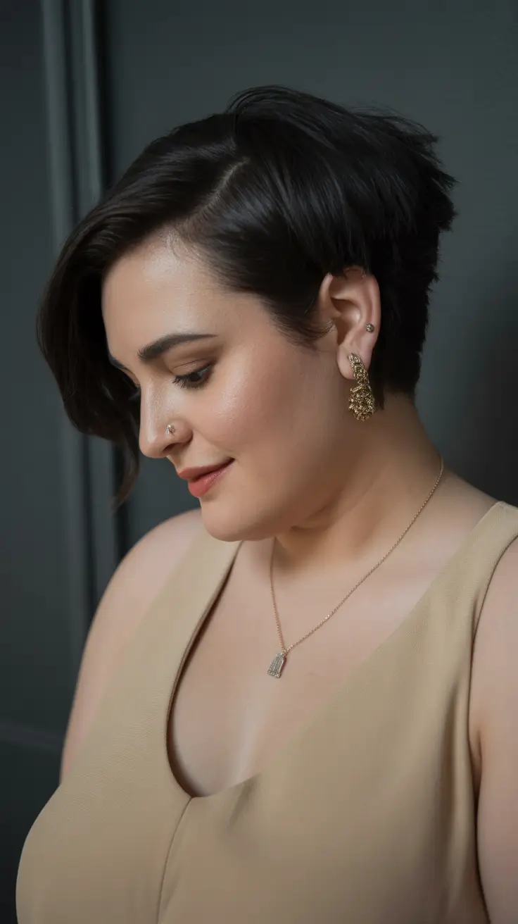 Haircuts for Chubby Faces 2026 Chic Pixie Mullet Hybrid