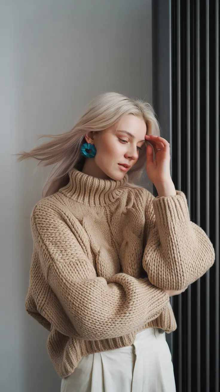sweater outfits 2026 Classic Neutrals with a Twist