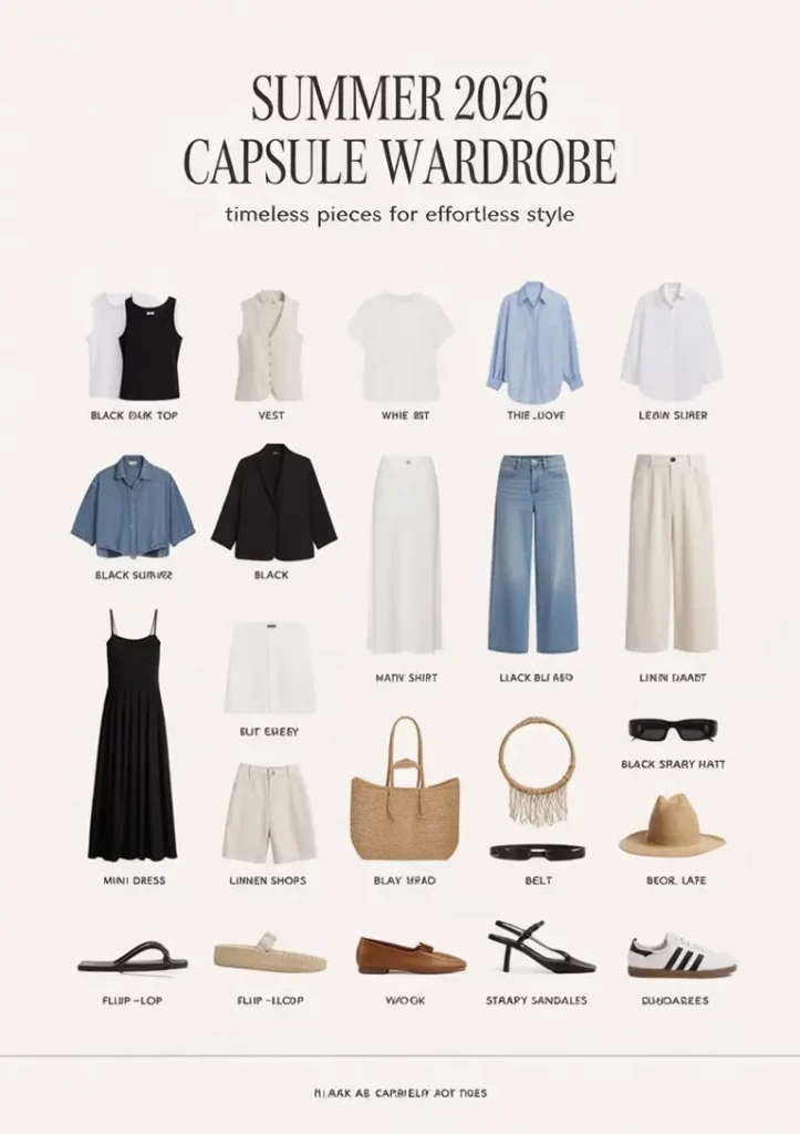 Top 76 Capsule Wardrobe Outfits for 2026: Elevate Your Style with Essential Pieces