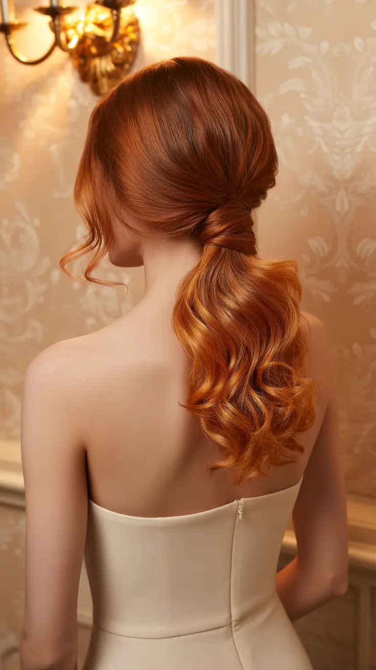 cute hairstyle 2026 Twisted Copper Waves