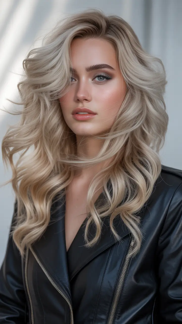 trendy haircuts 2026 Voluminous Blonde Layers