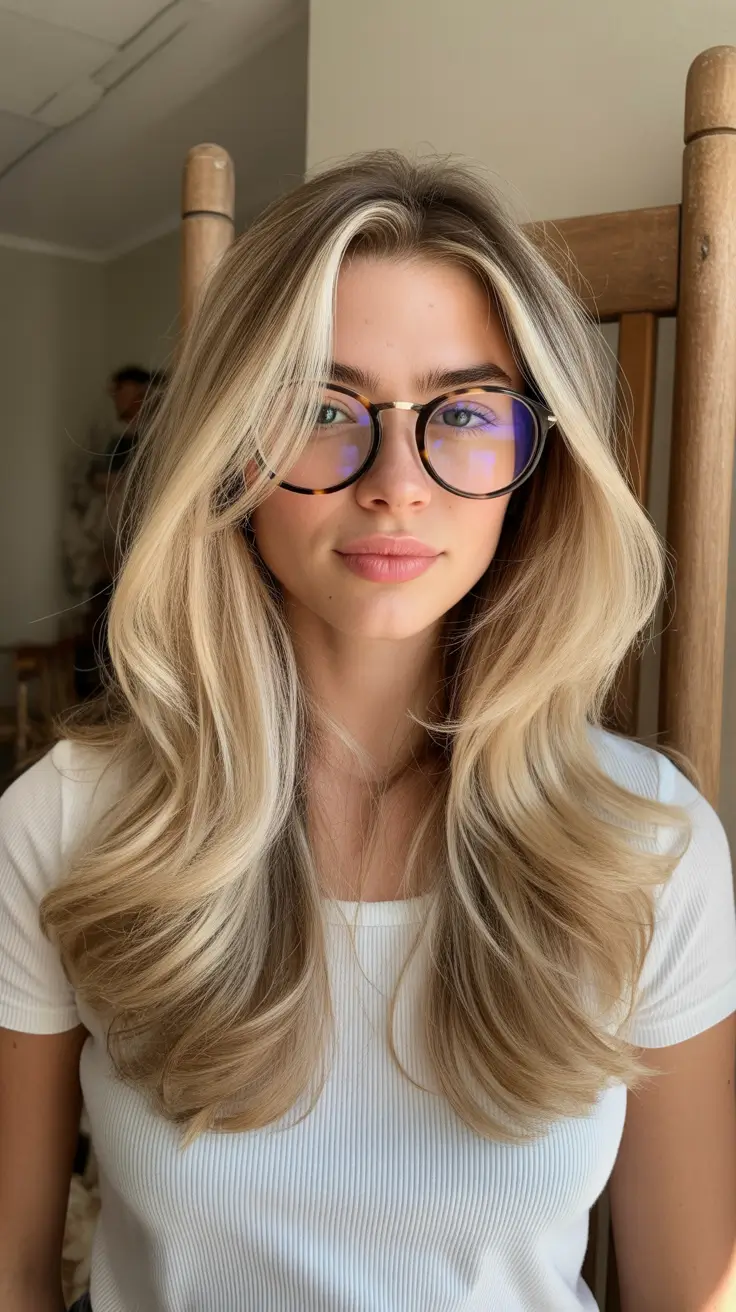 trendy Haircuts 2026 Soft Golden Layers with Framing Flow