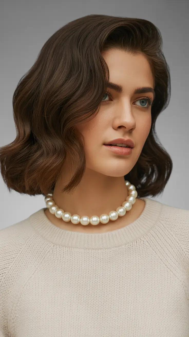 trendy Haircuts 2026 Chic Short Wavy Bob with Texture