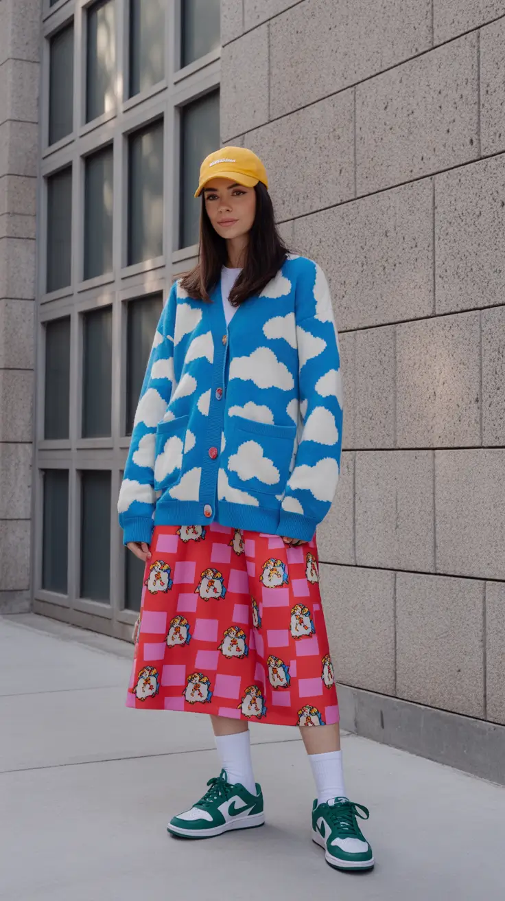 outfits layering 2026 Retro Cloud Fantasy