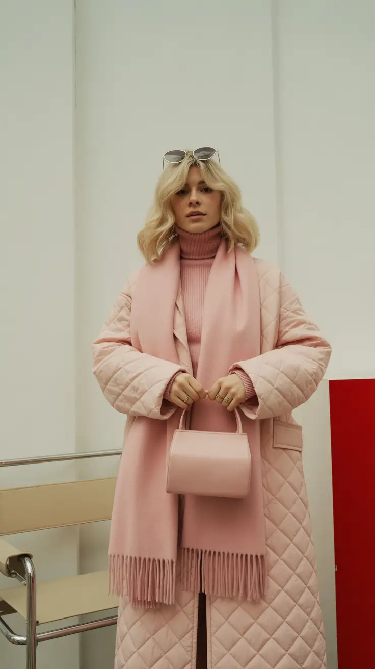 outfits layering 2026 Winter Pink Dreams