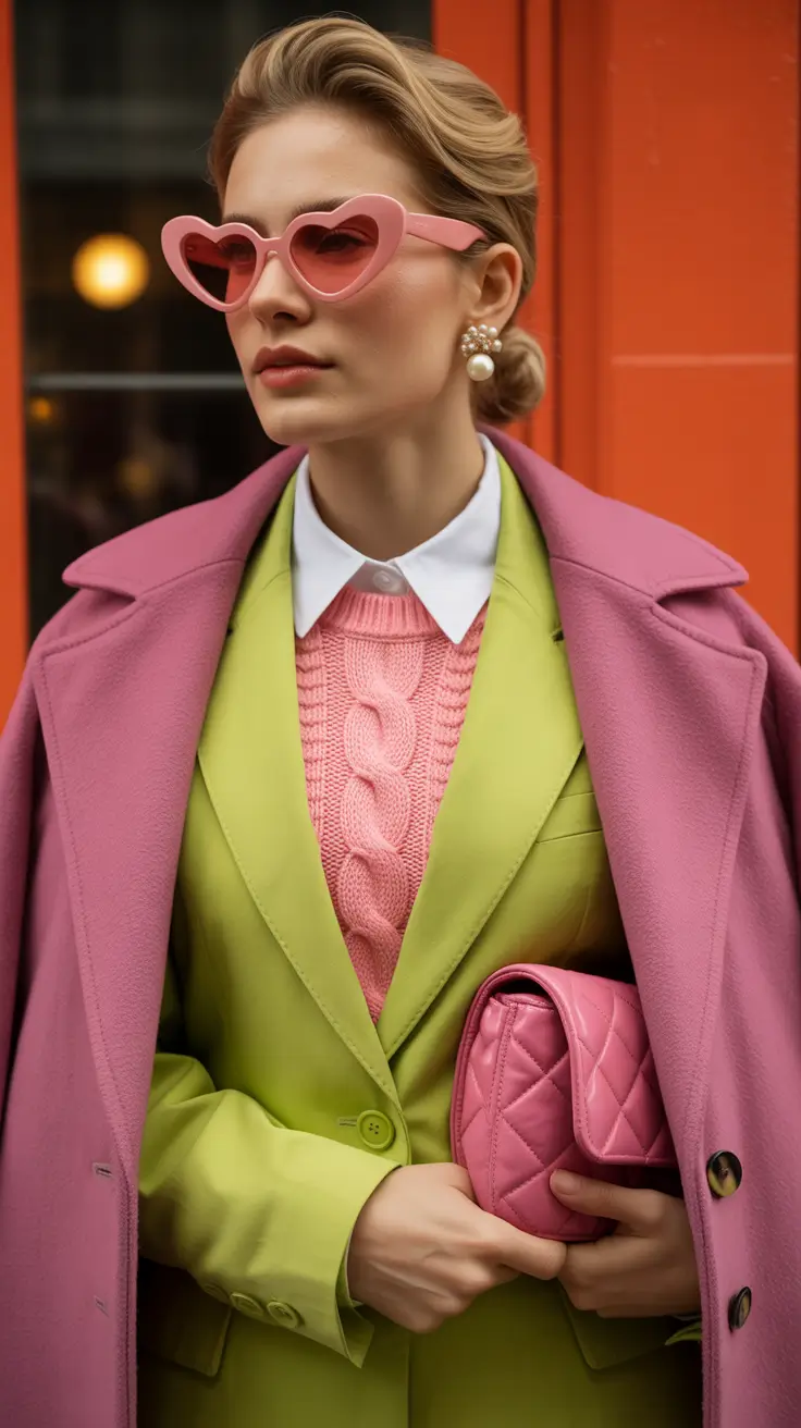 outfits layering 2026 Chic Color Harmony