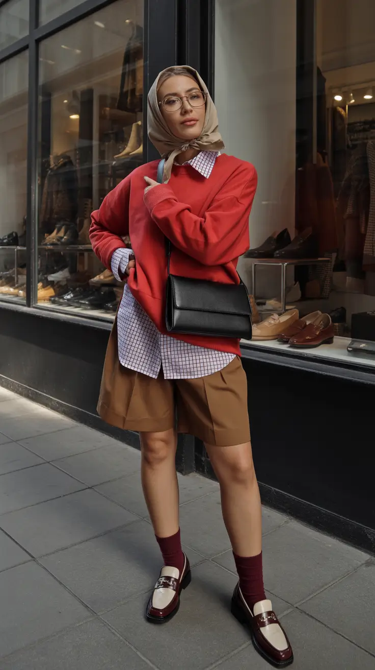 trendy outfits 2026 Retro Smart Street Mix