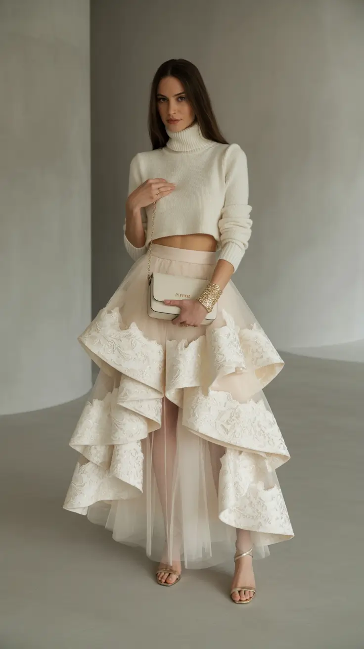 trendy outfits 2026 Romantic Layered Whimsy