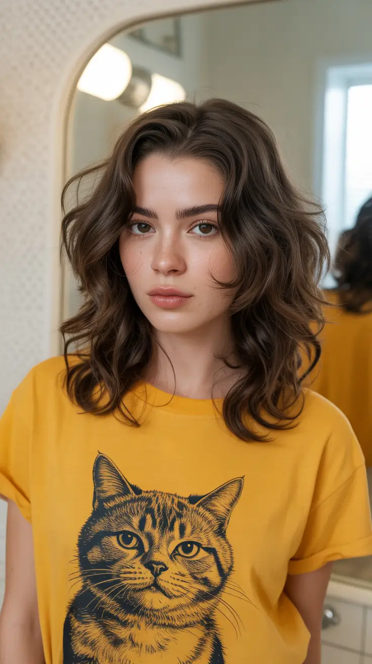 wolf haircut 2026 Textured Layers with Youthful Spirit